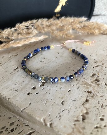 Bransoletka sodalit, hematiti