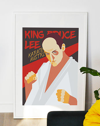 Plakat: King Bruce Lee B2, Agnieszka DeLew