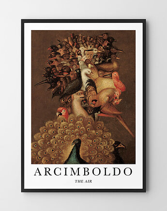 Plakat ARCIMBOLDO ptaki natura, HOG STUDIO