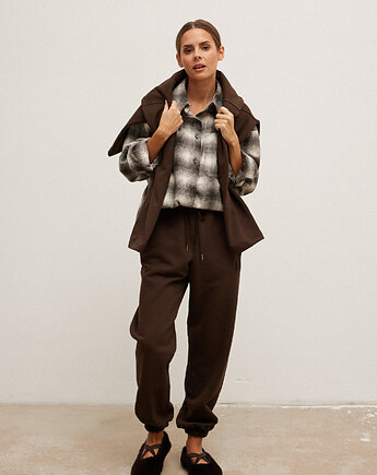 Spodnie DONNA chocolate, RONKA