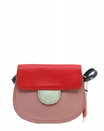 Torebka damska skórzana skóra naturalna listonoszka elegancka eko OLIVKA, Olivka Warsaw