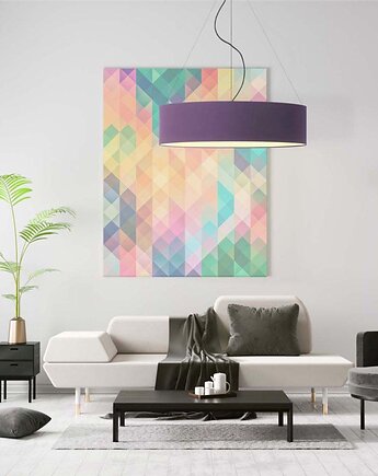 Elegancka lampa wisząca PORTO fi - 80 cm, LYSNE