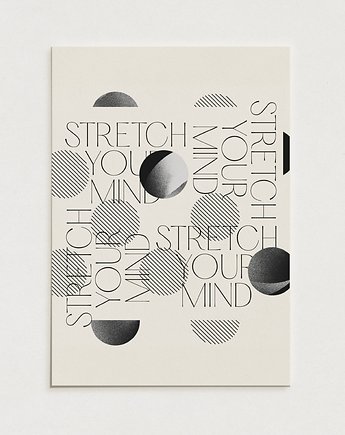 Stretch / Oryginalna grafika / poster print / Gicle, Alina Rybacka