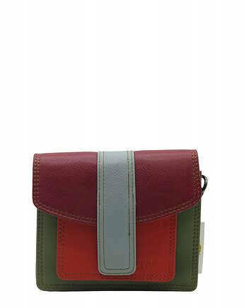 Torebka damska skórzana z klapką regulowany pasek na ramię OLIVKA, Olivka Warsaw