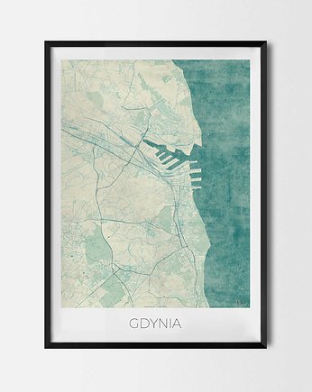 Plakat Gdynia - CityArtPosters, CityArtPosters