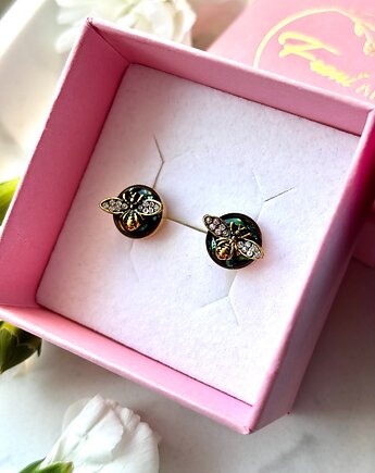 Kolczyki pszczółki, Frant Art Jewellery