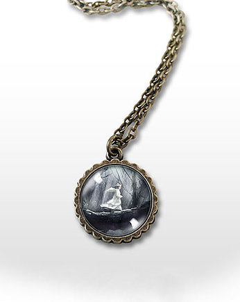 Medalion - Magiczny las - mały, brąz, yenoo