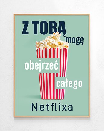 Plakat Netflix, Czamarska grafika