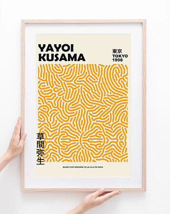 Plakat Złote linie Yayoi Kusama, Harvest Maison