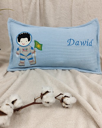 Personalizowany prezent dla chłopca - imienna poduszka z kosmonautą, Enitka Sweet Baby Room