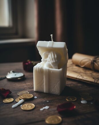 Świeca sojowa dekoracyjna Halloweenowy prezent, Oyka Candle