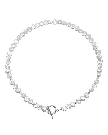 Srebrny naszyjnik  choker perły naturalne, IVE Jewelry