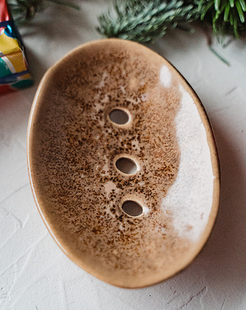 Mydelniczka ceramiczna OVAL, rękoczyny