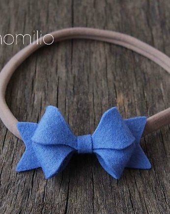 Opaska do włosów Butterfly Bow Periwinkle, Momilio