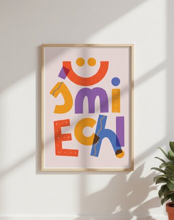 Plakat do pokoju dziecka Uśmiech, Cudowianki