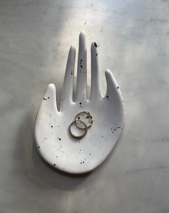 Ceramiczna Łapka Handmade Talerzyk na Biżuterię Dalmatinian, Maison Fragile