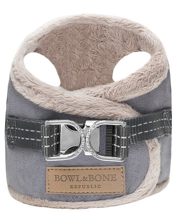 Szelki dla psa YETI Szare, Bowl and Bone Republic