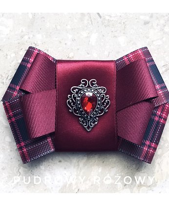 Brosza  Świąteczna, Pudrowy Różowy
