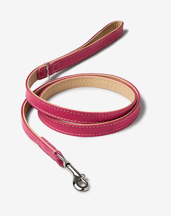 Smycz skórzana Duo Rosa, MUSSO