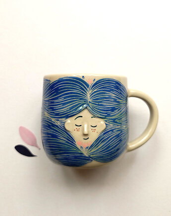 Kubek ceramiczny panienka, Ryte Gary