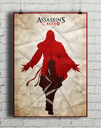 Plakat Assassin's Creed II, minimalmill