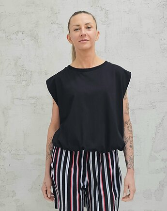 Bluzka bombka bezrękawnik oversize, Ablush