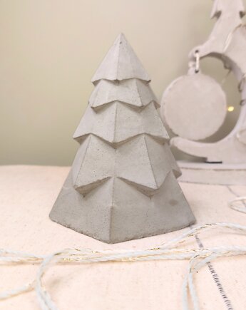 Choinka 3D z betonu architektonicznego, BetonCrafts