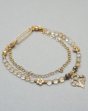 Kwarc lemon vol. 2 /bransoletka/ - Szlachetna kolekcja, KiKa pracownia