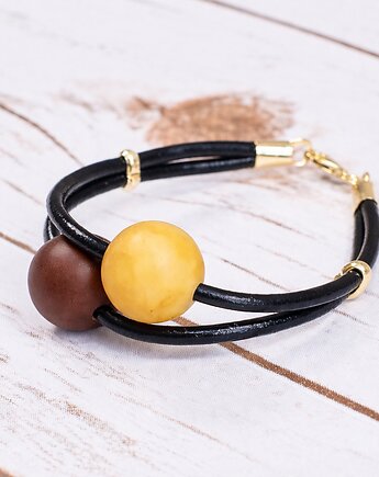 ZAMOWIENIE Bransoletka z Bursztynu Bałtyckiego - Bransoletka Bursztynowa, AmberMal