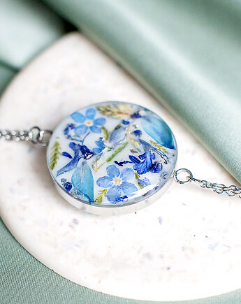 Bransoletka z kompozycją kwiatową, nature gift