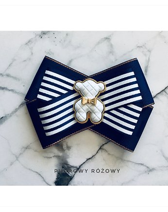 Brosza z MISIEM Nowość, Pudrowy Różowy