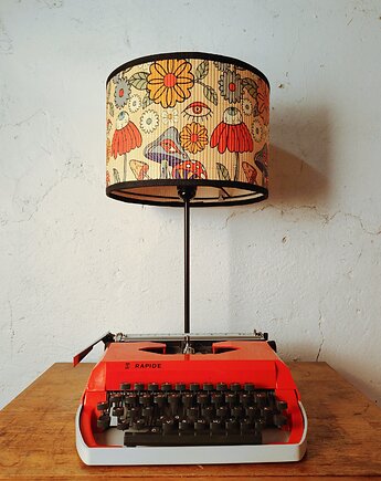 Lampa stołowa z maszyny do pisania RAPIDE, KLAMOTOWNIA PANA TUSTA