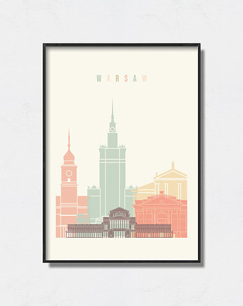 Warszawa grafika minimalistyczna, Pas De LArt