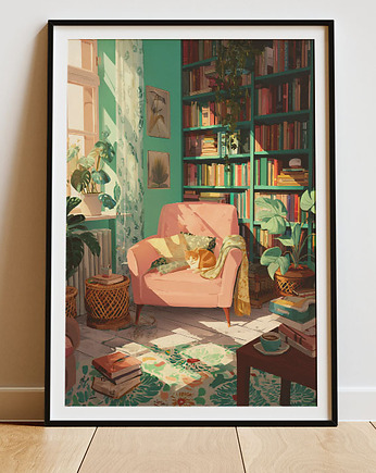 Plakat - Lofi morning, Harry Monkey