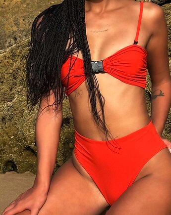 Kenitra Top Burnt Orange Biustonosz bikini bandeau, Agnieszka Martini