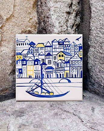 Porto i Ribeira - portugalski klasyk, AZUL kafelki