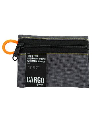 Portfel Cordura GREY, OSOBY - Prezent dla dziadka