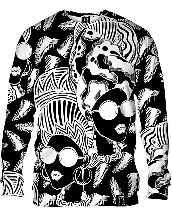 Bluza Bez Kaptura Damska DR.CROW African Woman, DrCrow