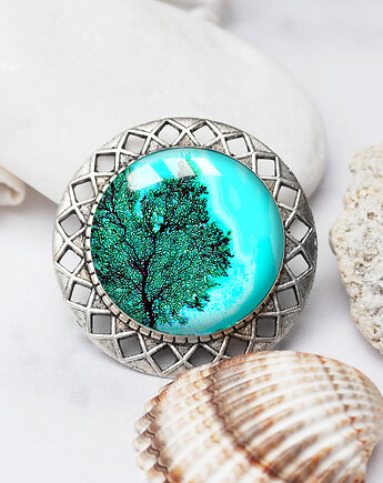 BROSZKA "SEA LIFE" unikatowa i interesująca, Chodelska Art Studio