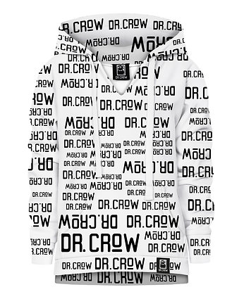 Bluza Chłopiec DR.CROW Logo Napisy Biała, DrCrow