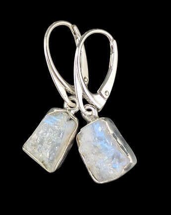 Kolczyki srebrne księżycowe lodowce Islandii, Pracownia Neores