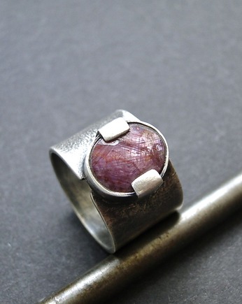 Pierścień Szafir wrzosowy 002, Memero