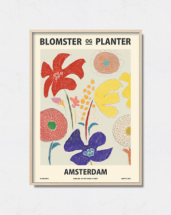 Plakat botaniczny "Amsterdam", Pas De LArt