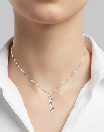 Naszyjniki z Imieniem dowolny napis imię, ZaNa Design