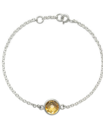 Aura - Bransoletka srebrna z cytrynem, Kuźnia Srebra