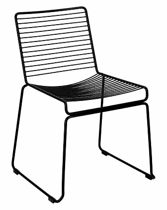 Krzesło metalowe ROD SOFT Czarne, MIA home