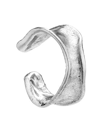 Srebrna nausznica MOON, BEMOON