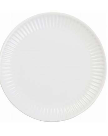 Talerz 19,5cm biały ceramiczny, OKAZJE - Prezenty na 18