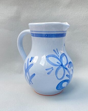 Ceramiczny niebieski dzbanek, AgiTo Pracownia Artystyczna