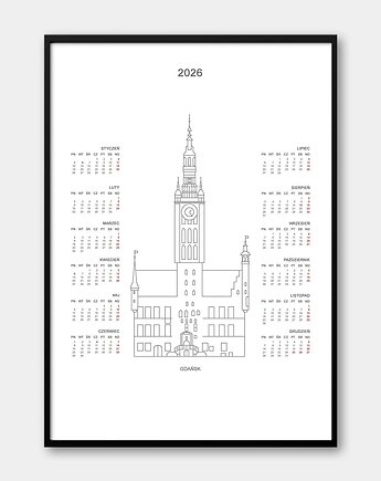 Kalendarz Gdańsk 2026, Pracownia Och Art
